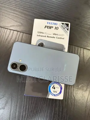 New Tecno Pop 10 128 GB Bleu
