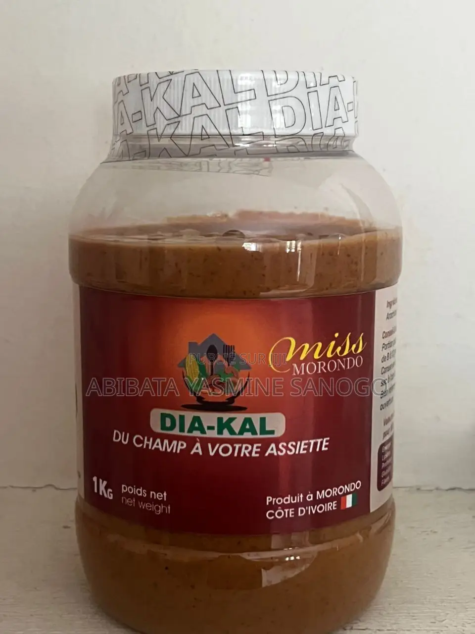 Pâte D’Arachide 100% Naturelle