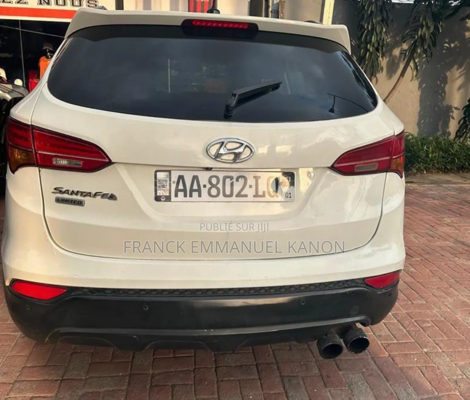 Hyundai Santa Fe 2017 Blanc