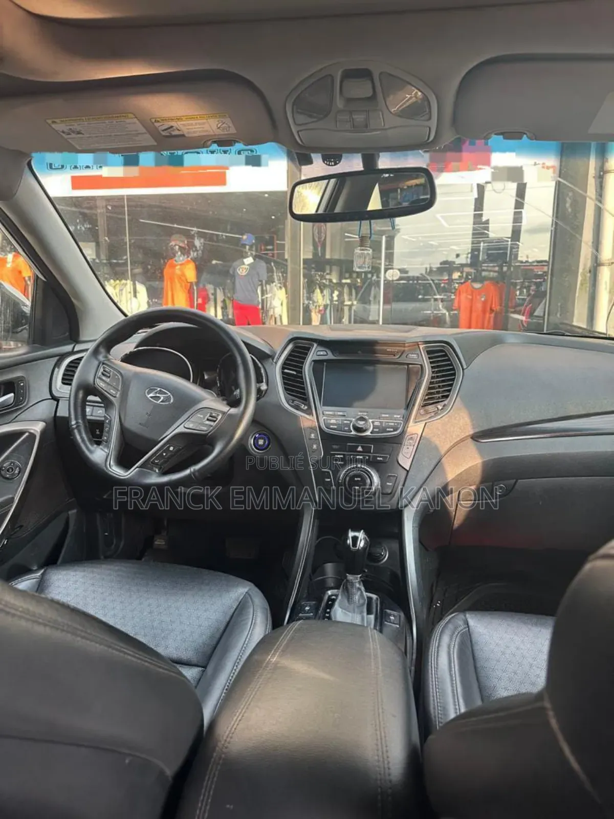 Hyundai Santa Fe 2017 Blanc