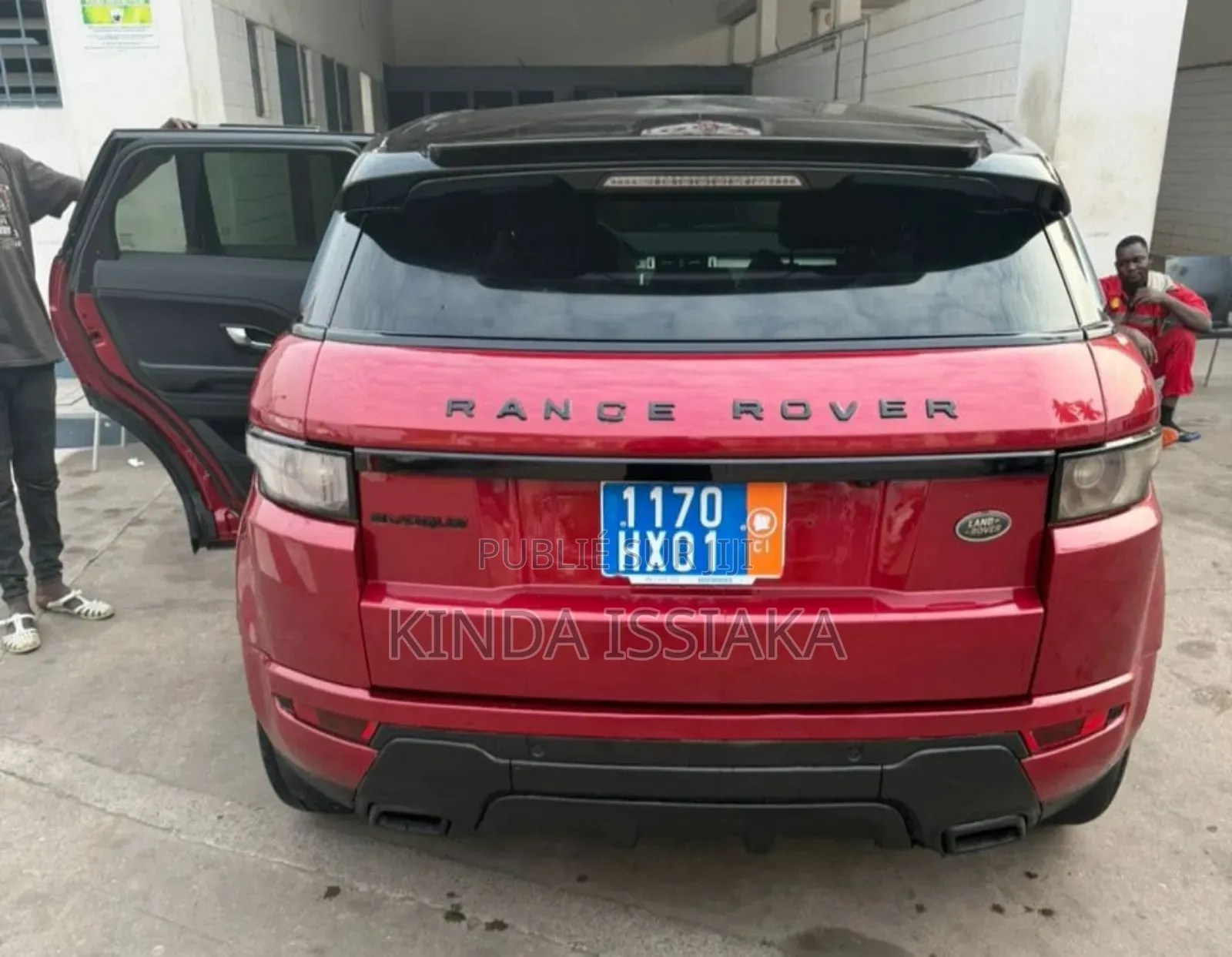 Land Rover Range Rover Evoque 2017 Rouge