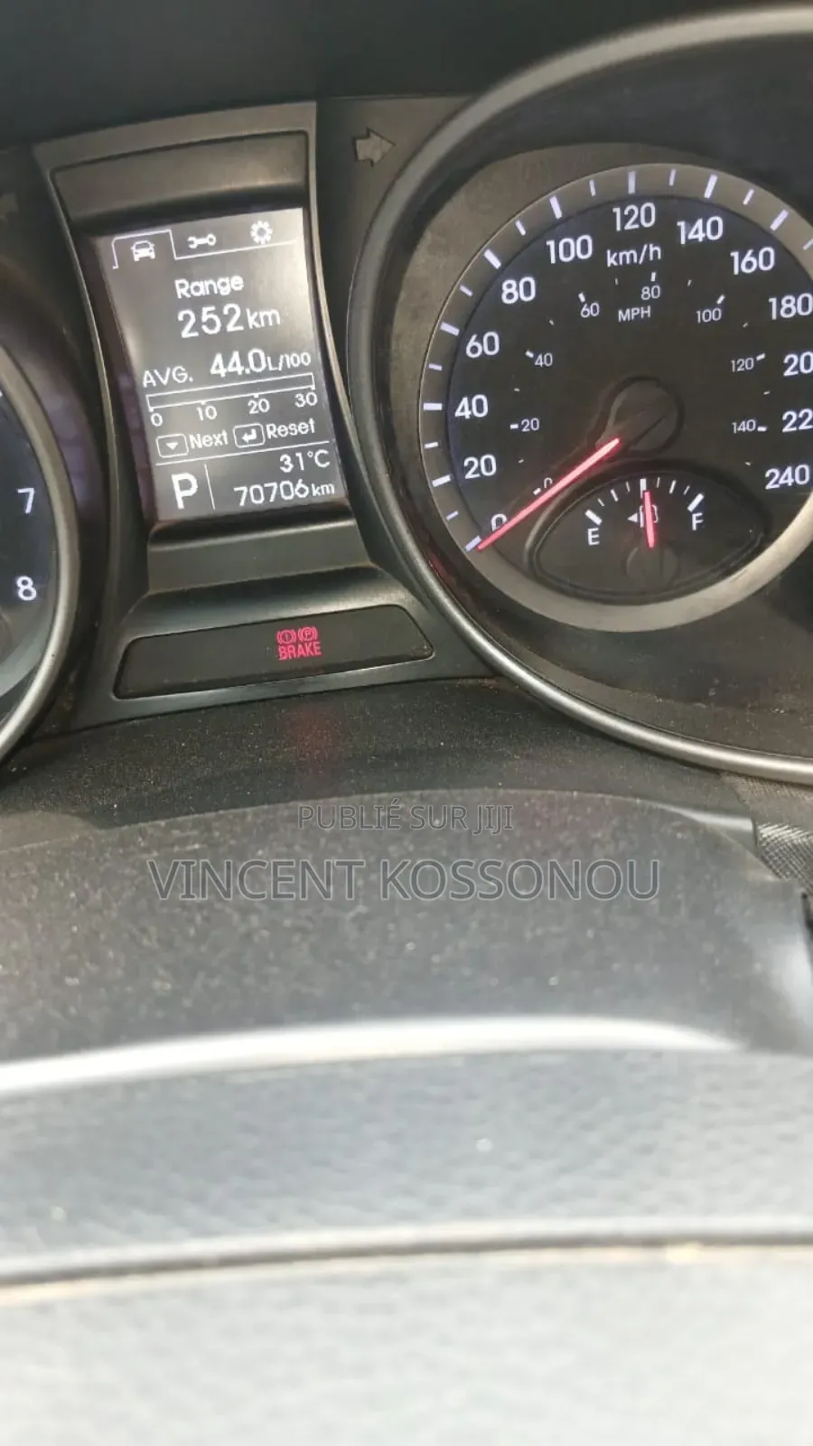 Hyundai Santa Fe 2016 Marron