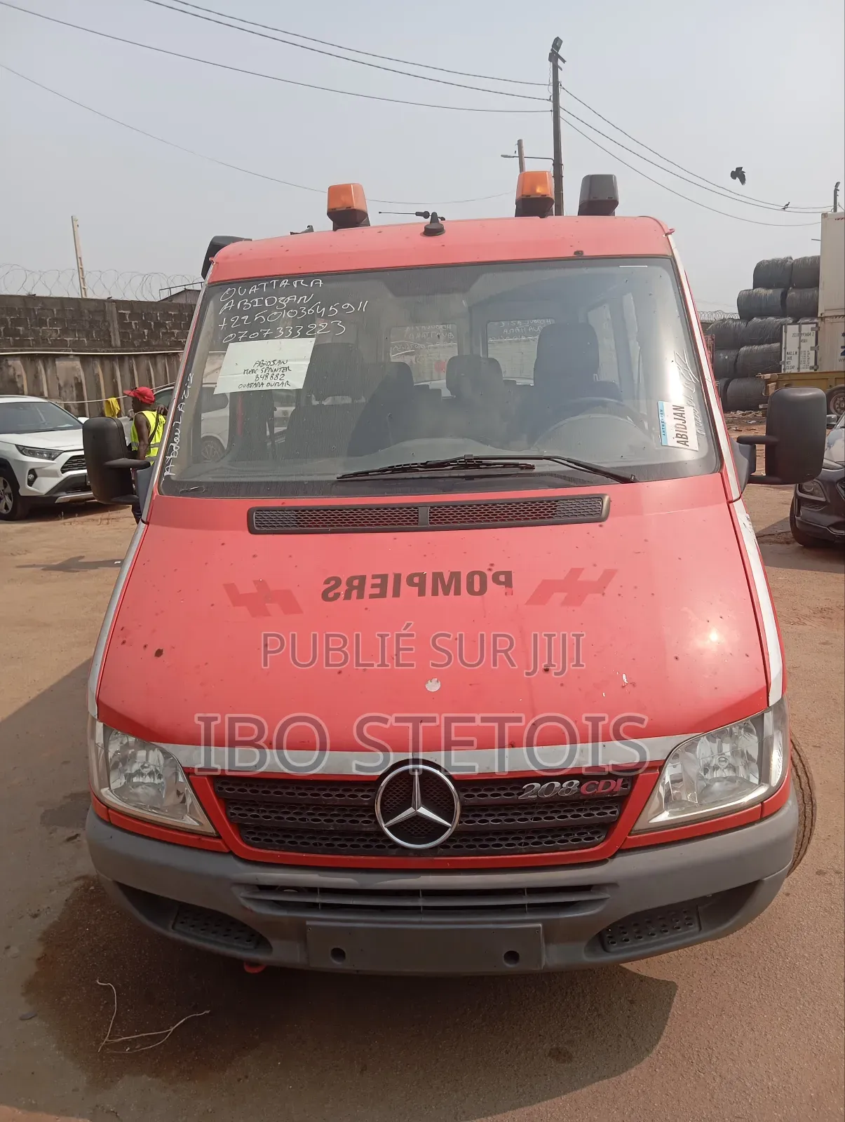 Mercedes-Benz Sprinter 2018 Rouge