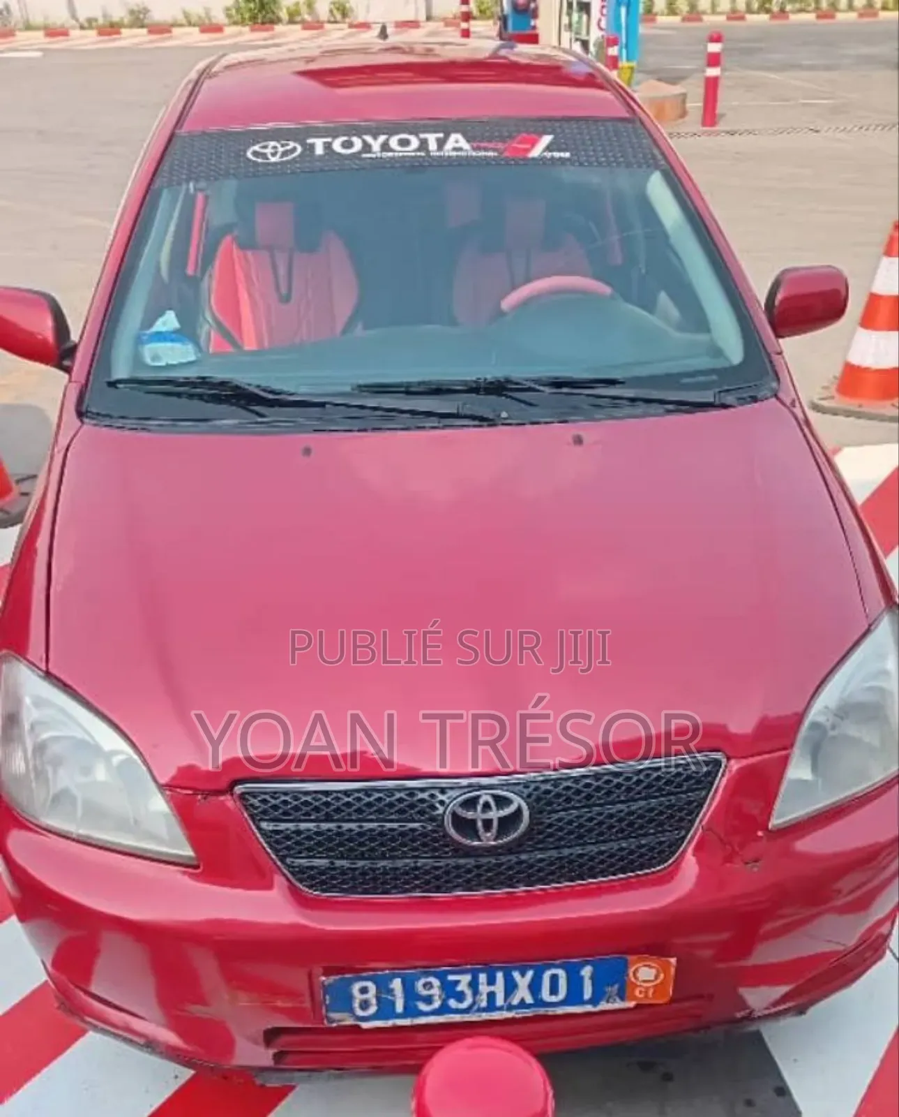 Toyota Corolla 2004 Rouge