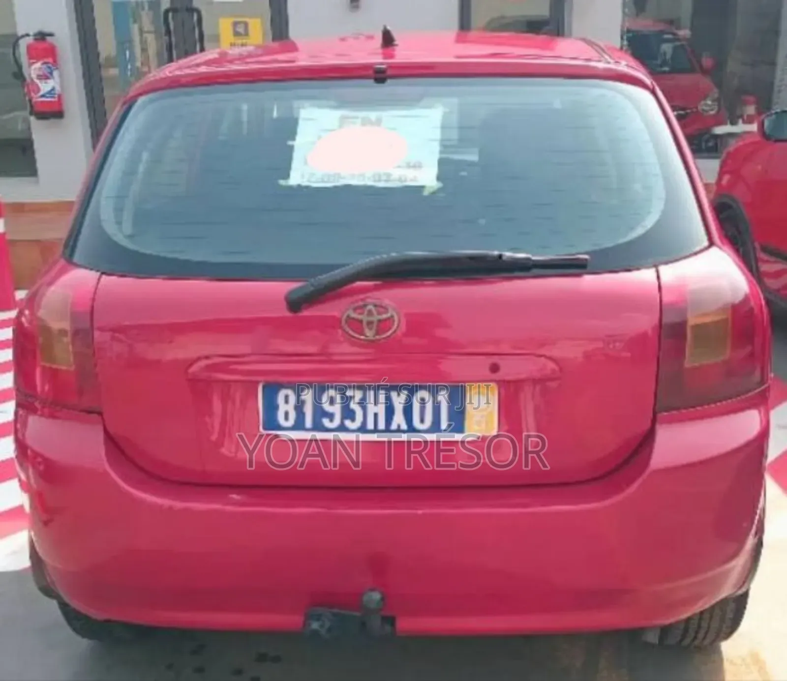 Toyota Corolla 2004 Rouge