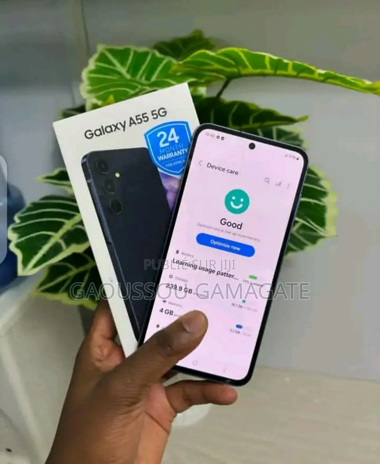 New Samsung Galaxy A55 256 GB Doré