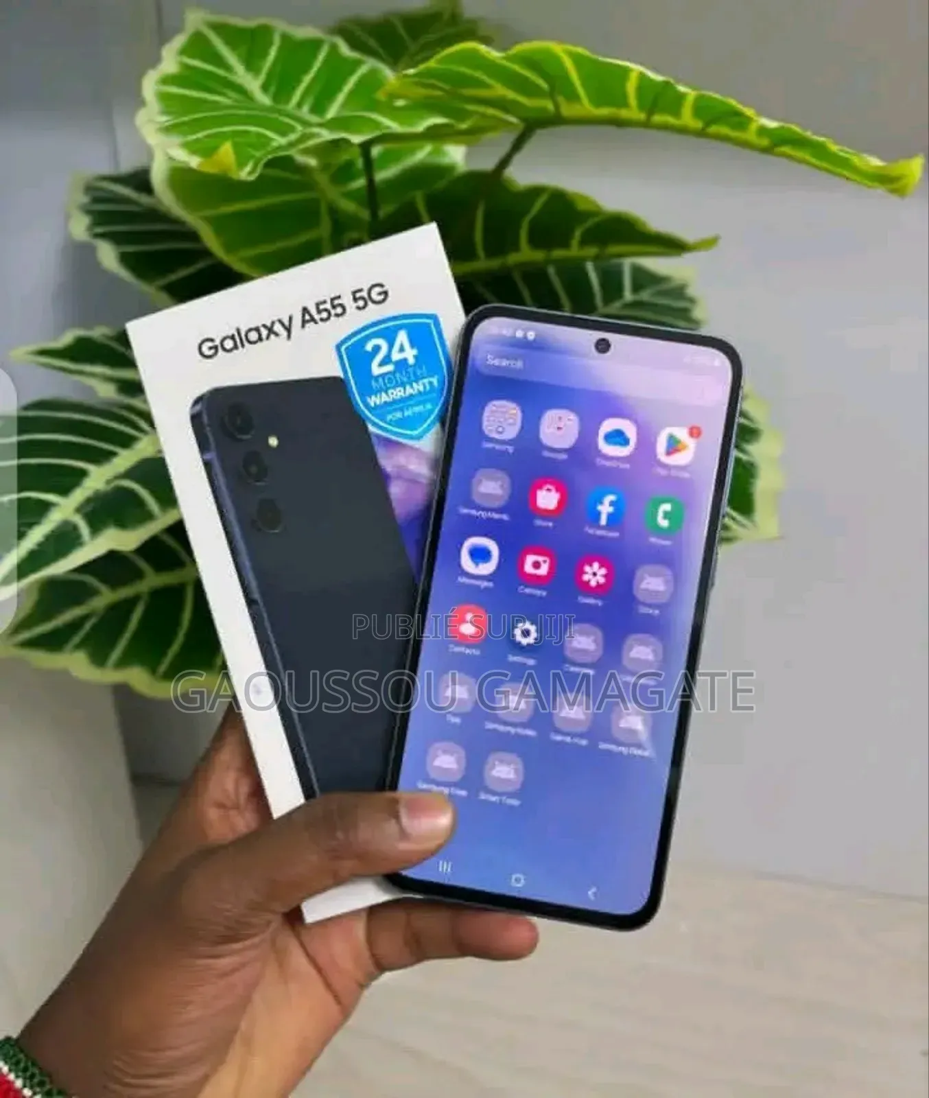 New Samsung Galaxy A55 256 GB Doré