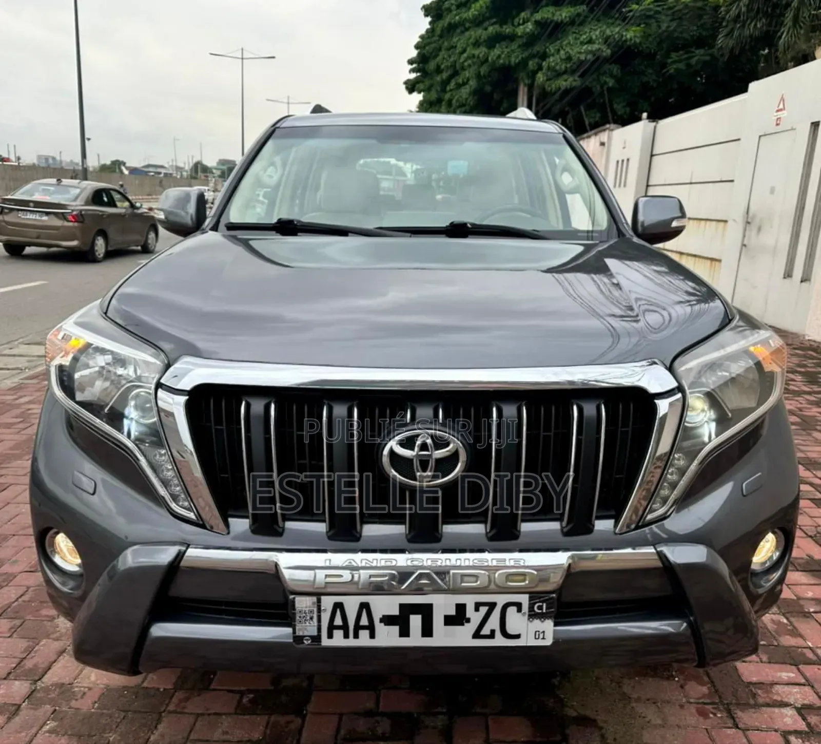 Toyota Land Cruiser Prado 2015 Gris