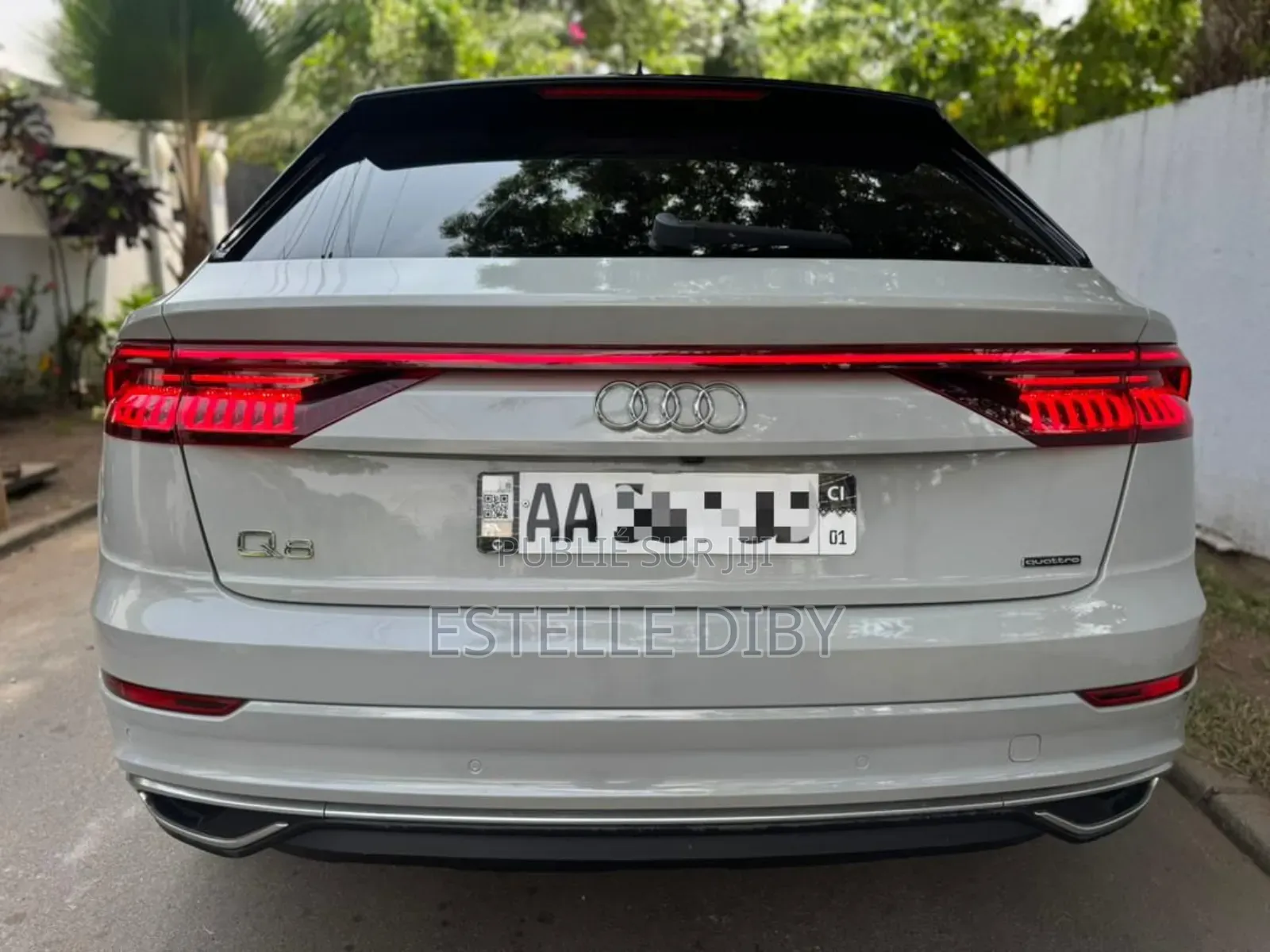 Audi Q8 55 Premium AWD quattro 2020 Blanc