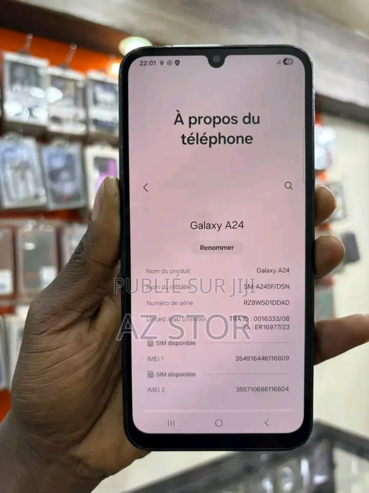 Samsung Galaxy A24 128 GB Black