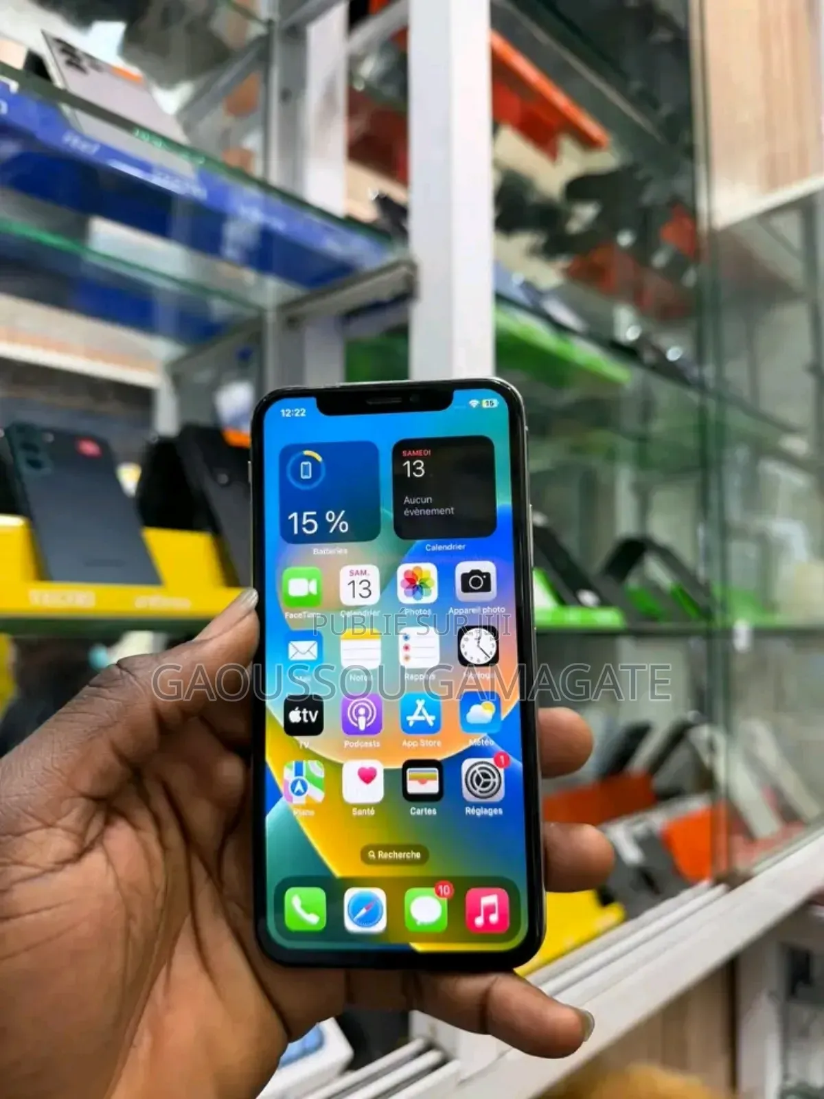 New Apple iPhone X 256 GB Blanc