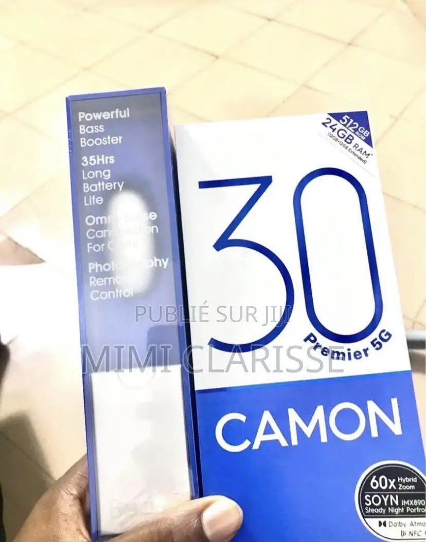 Tecno Camon 30 5G 512 GB Bleu