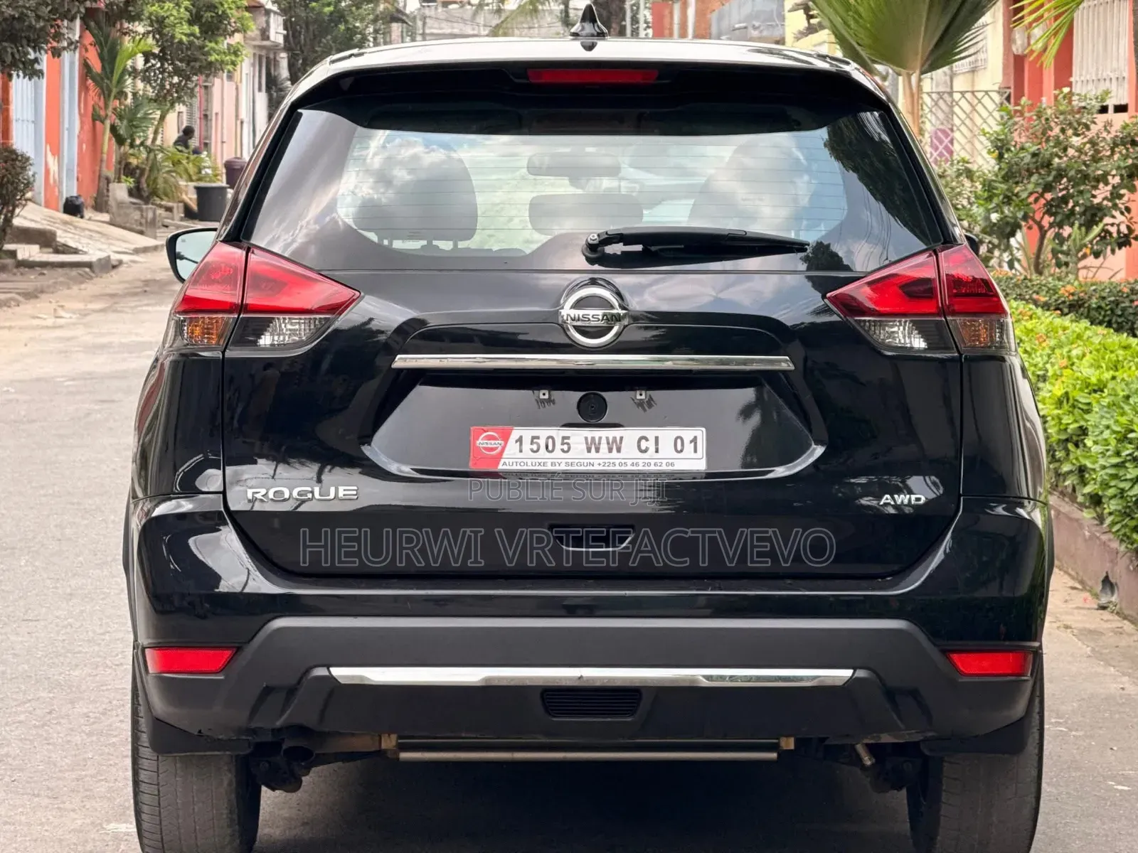Nissan Rogue S AWD 2020 Black