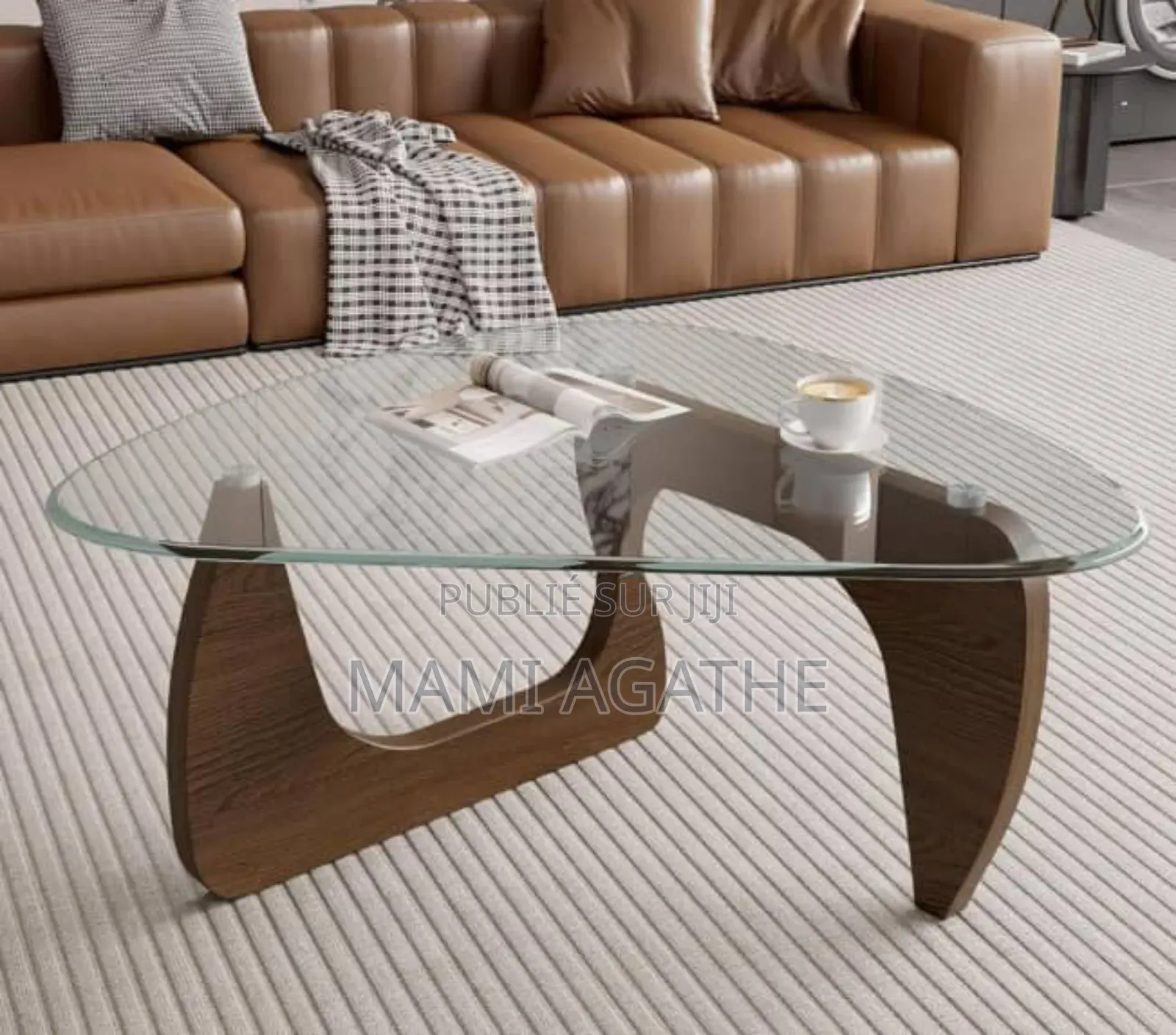 Table Centrale Vitrée