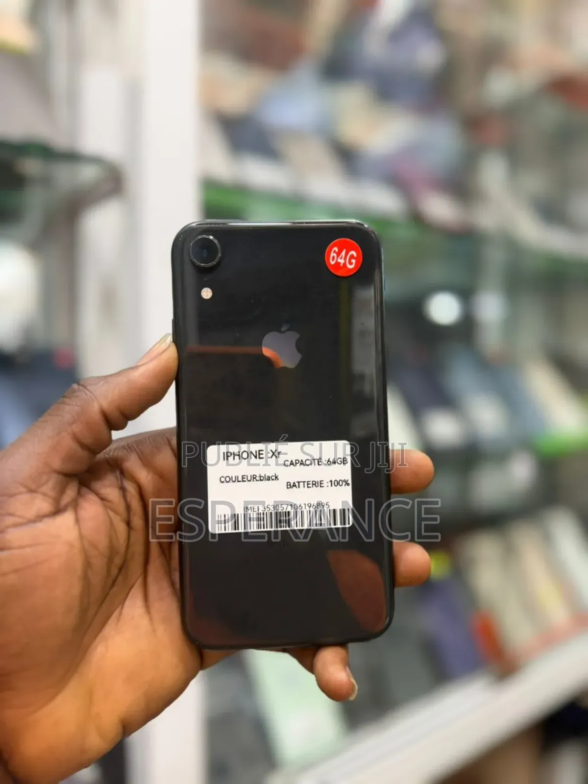 Apple iPhone XR 64 GB Black