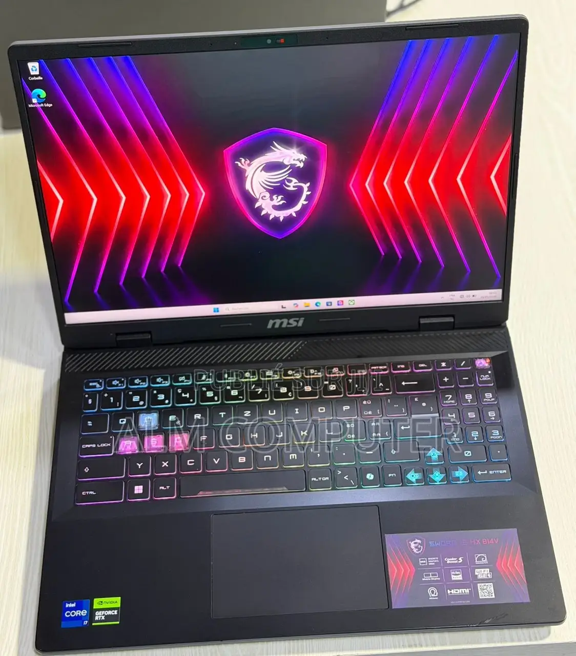 Ordinateur Portable MSI MSI Sword 17 16GB Intel Core I7 SSD 1T