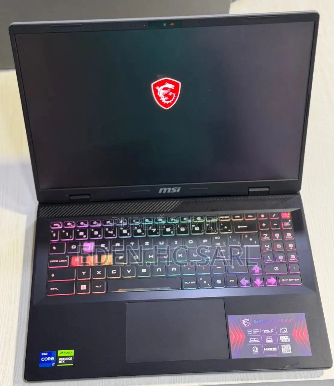 Ordinateur Portable MSI MSI Sword 17 16GB Intel Core I7 SSD 1T