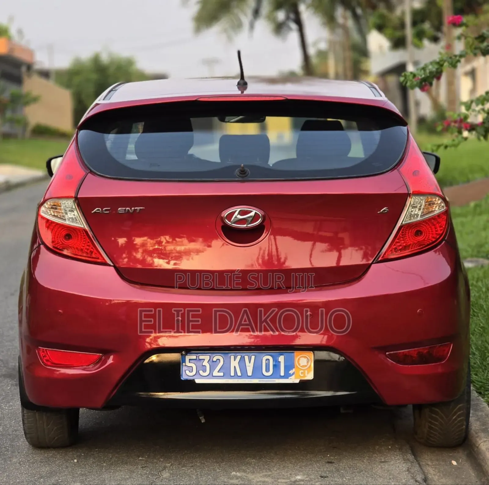 Hyundai Accent SE Sedan 2016 Rouge