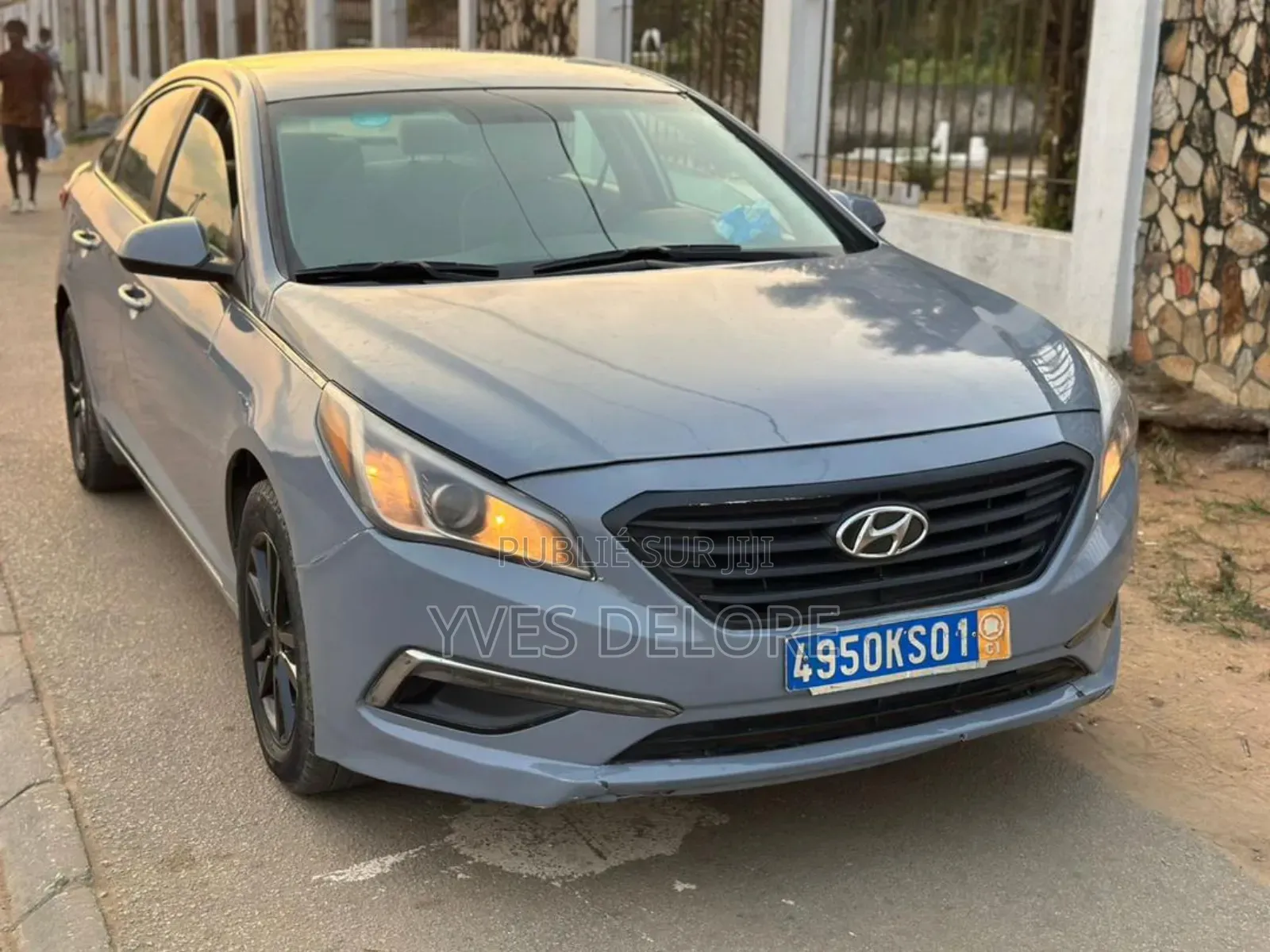 Hyundai Sonata Limited 2.0T Seban (2.0L 4cyl 6A) 2016 Gris
