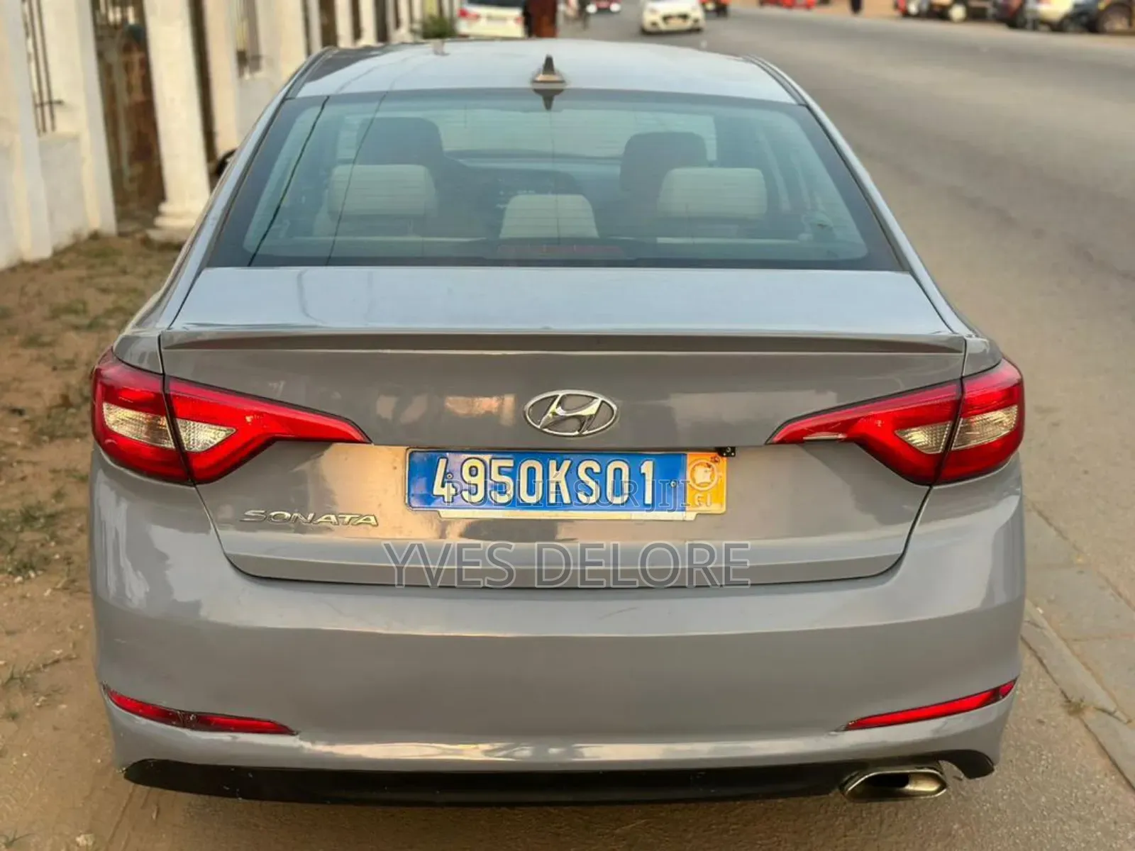 Hyundai Sonata Limited 2.0T Seban (2.0L 4cyl 6A) 2016 Gris