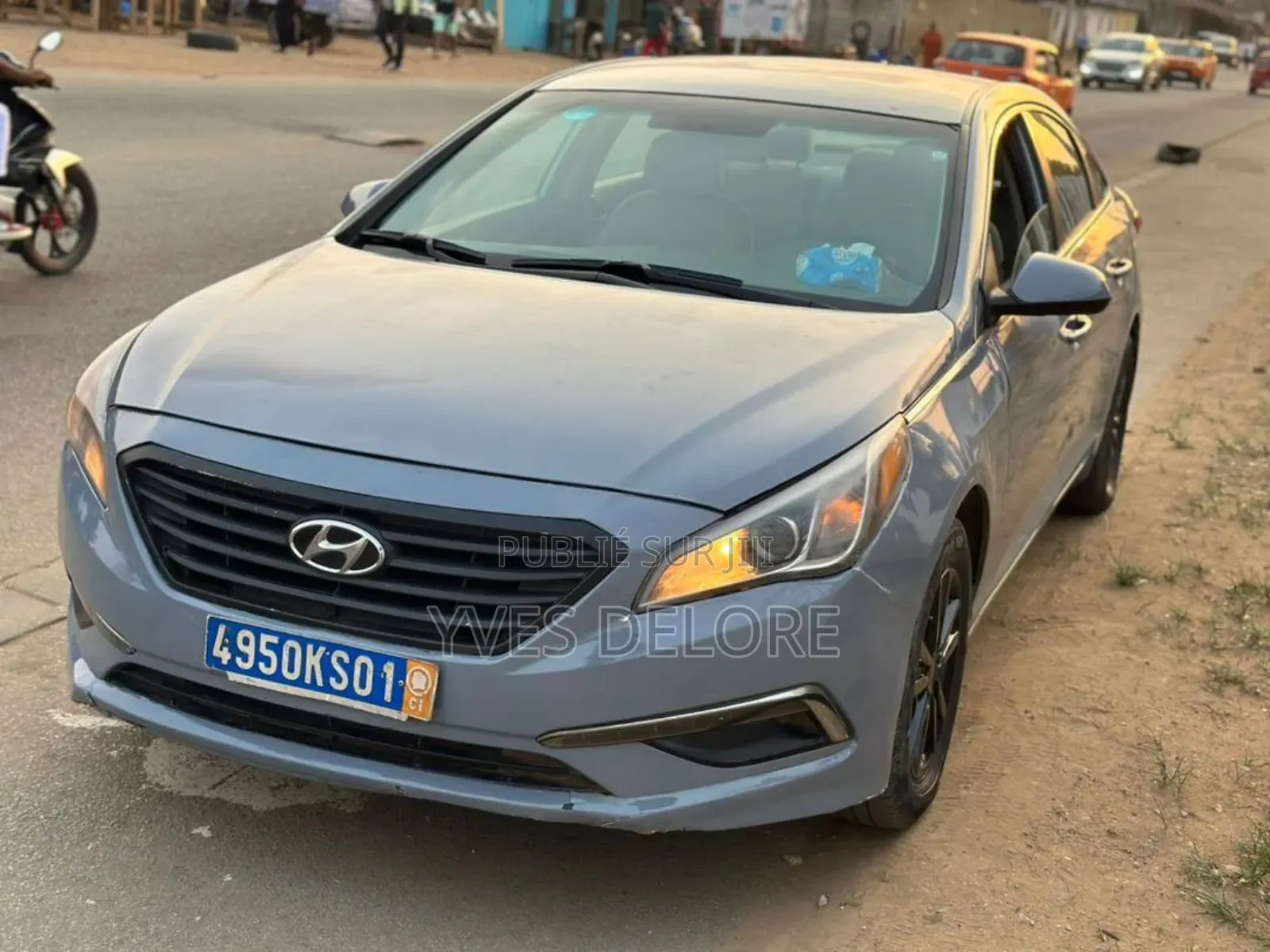Hyundai Sonata Limited 2.0T Seban (2.0L 4cyl 6A) 2016 Gris