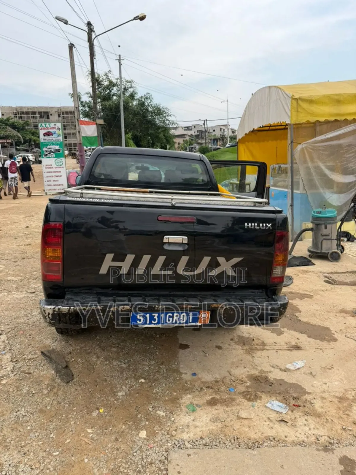 Toyota Hilux 2.5 D-4D 2008 Black