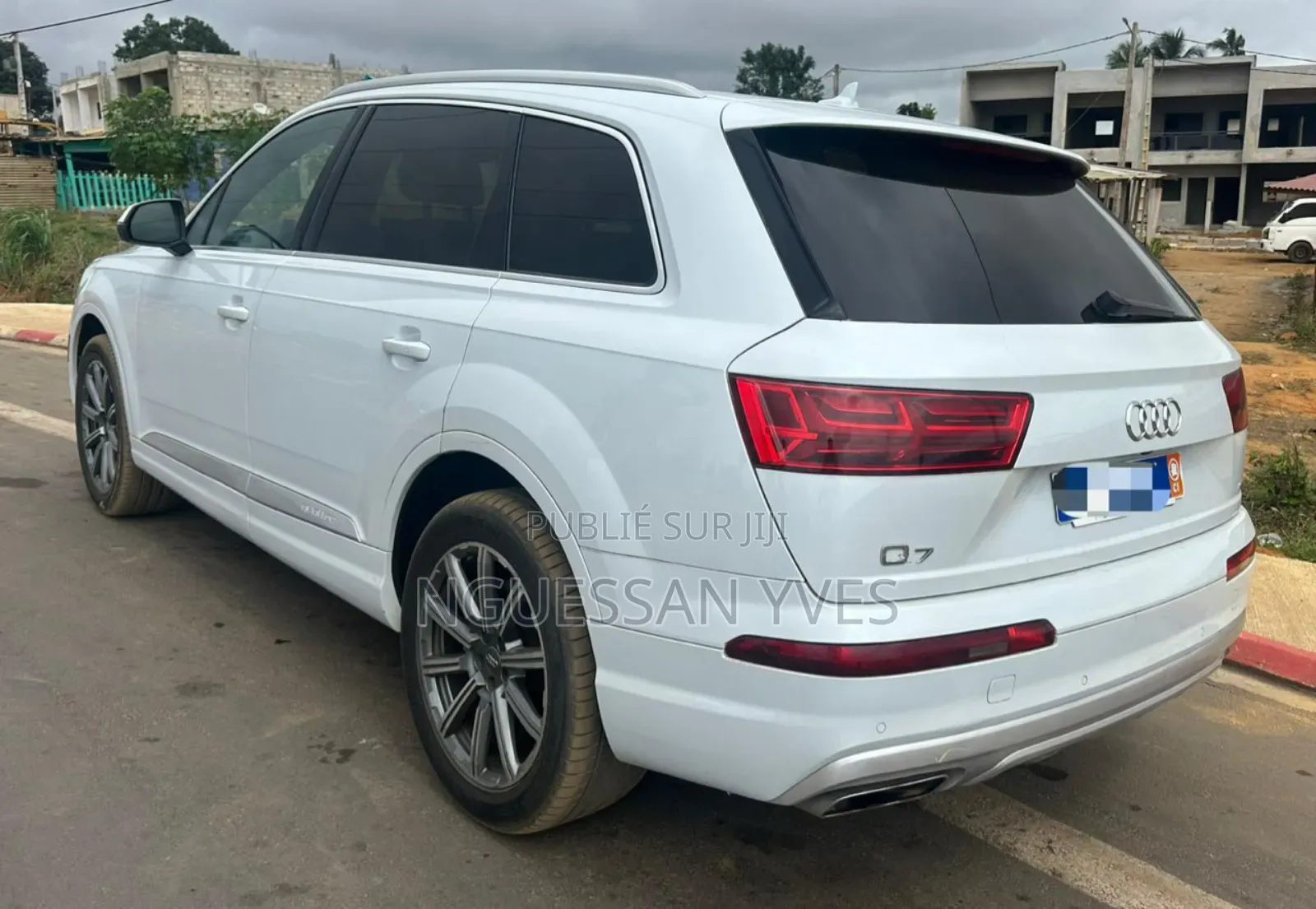Audi Q7 2022 Blanc