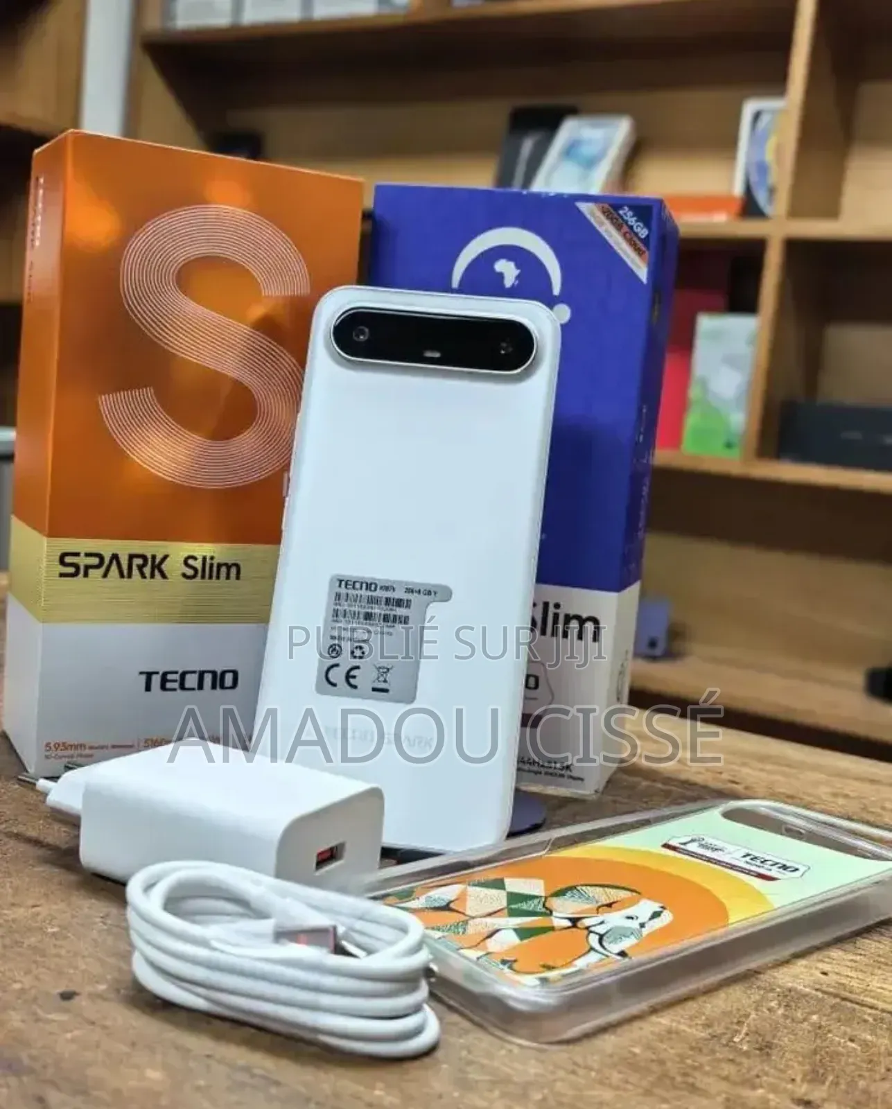 New Tecno Spark Slim 256 GB Black