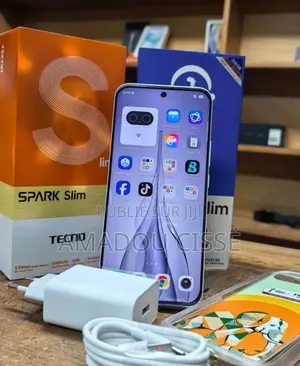 New Tecno Spark Slim 256 GB Black