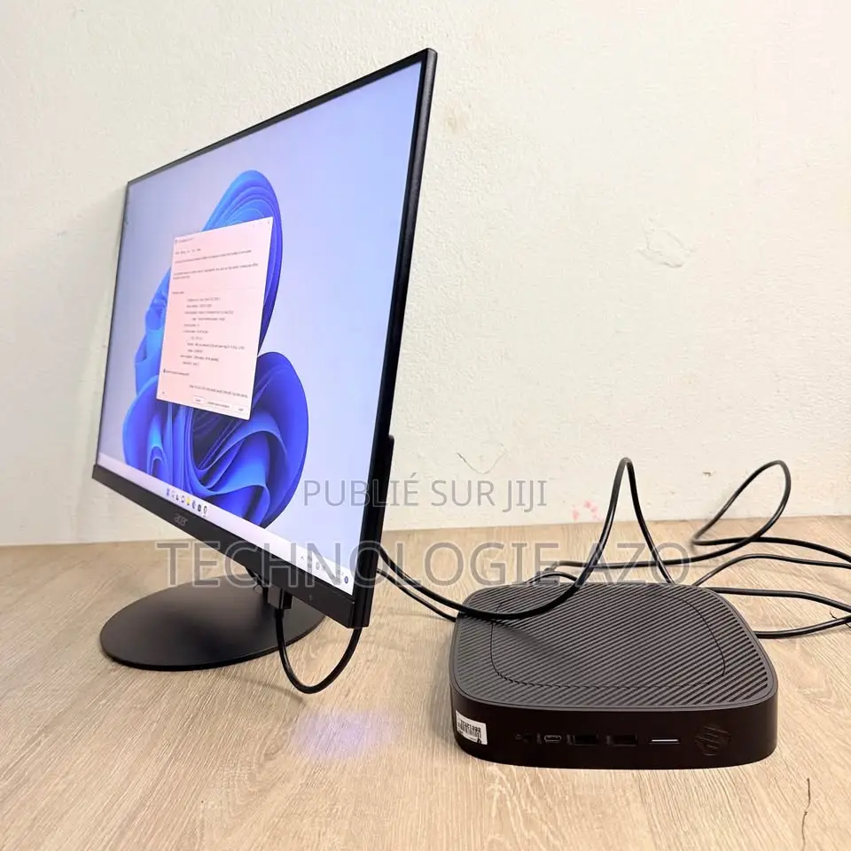 Ordinateur De Bureau HP T530 8GB AMD Ryzen SSD 512GB