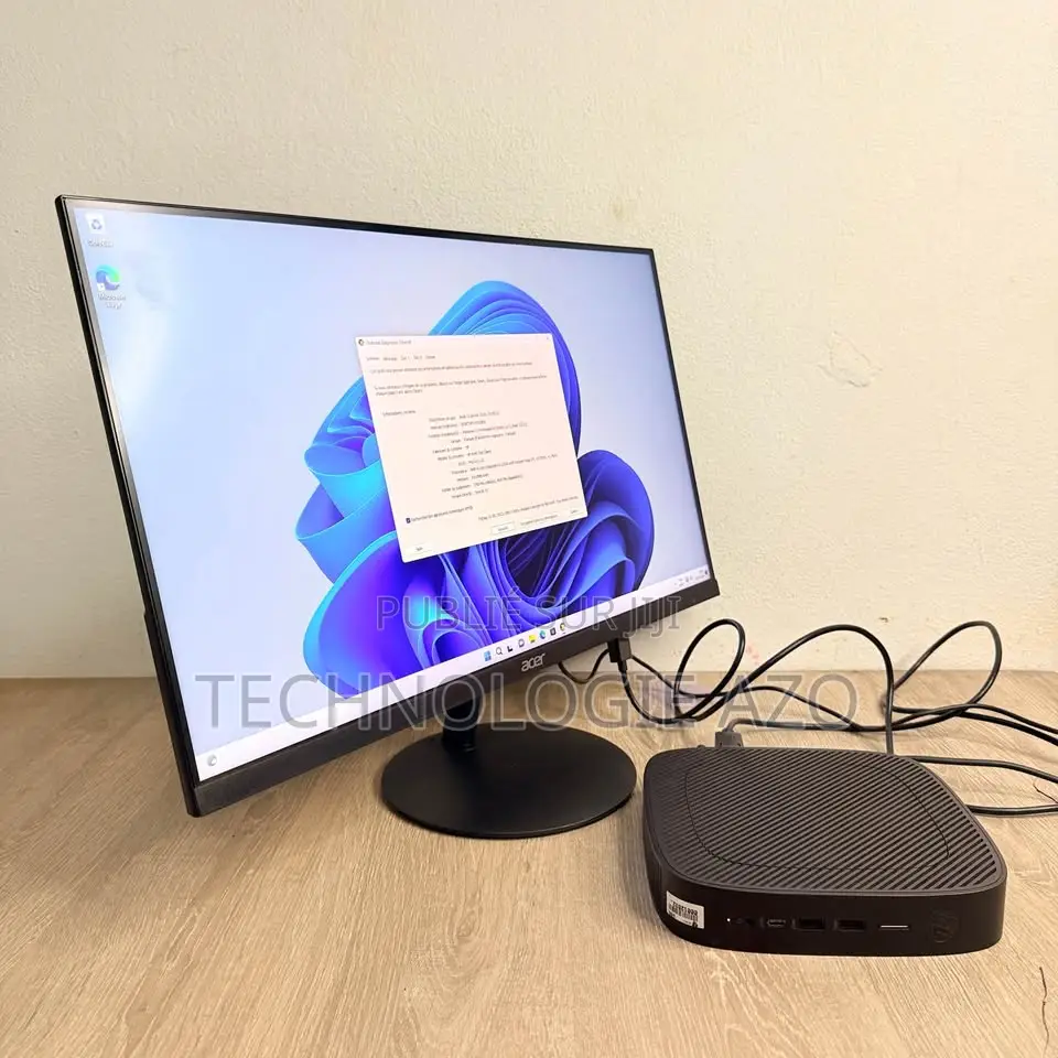 Ordinateur De Bureau HP T530 8GB AMD Ryzen SSD 512GB