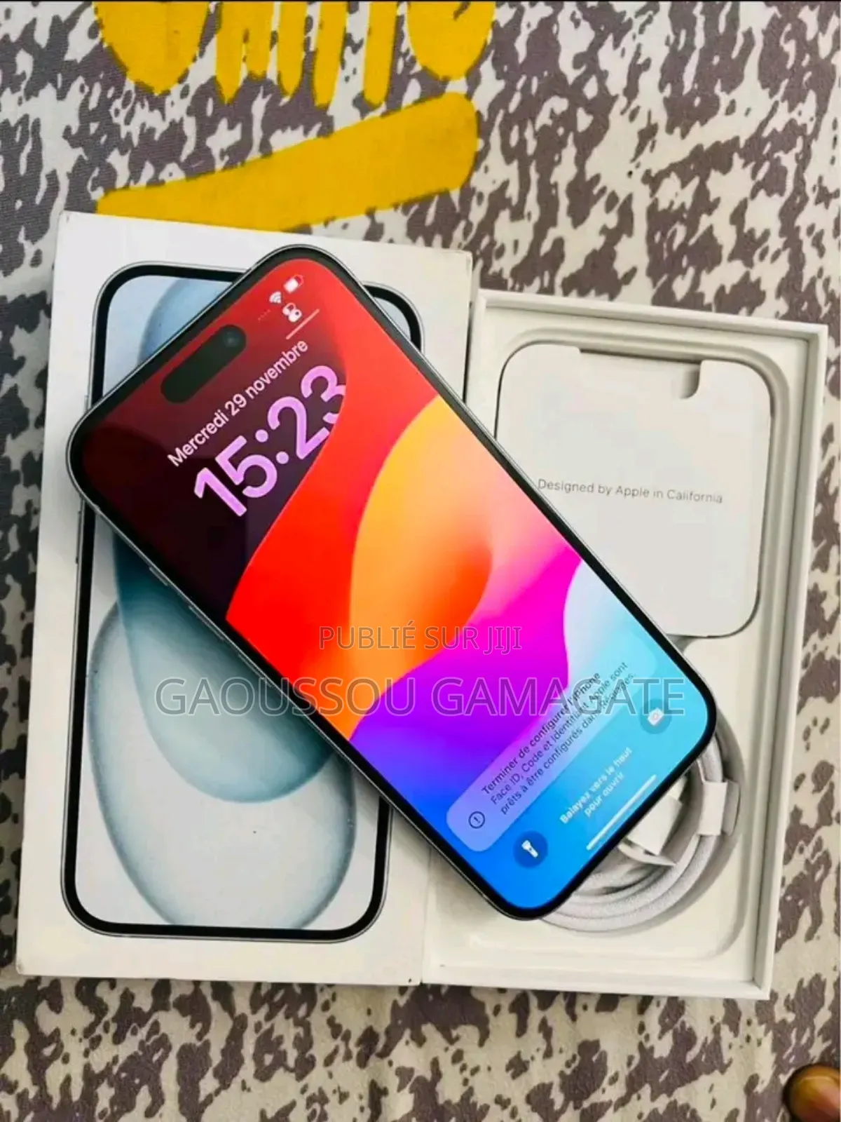 New Apple iPhone 14 128 GB Jaune