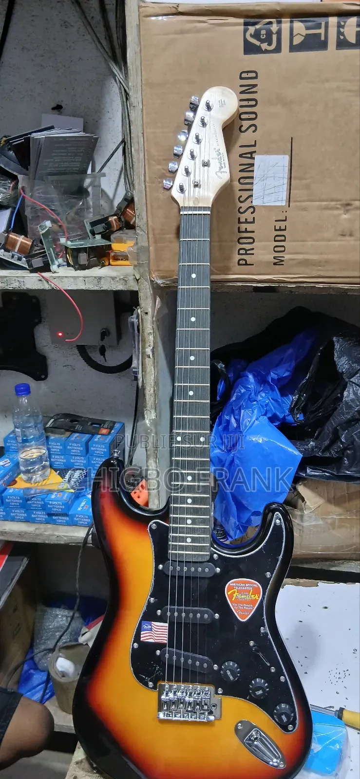 Guitar Solo Electronic Avec Sac