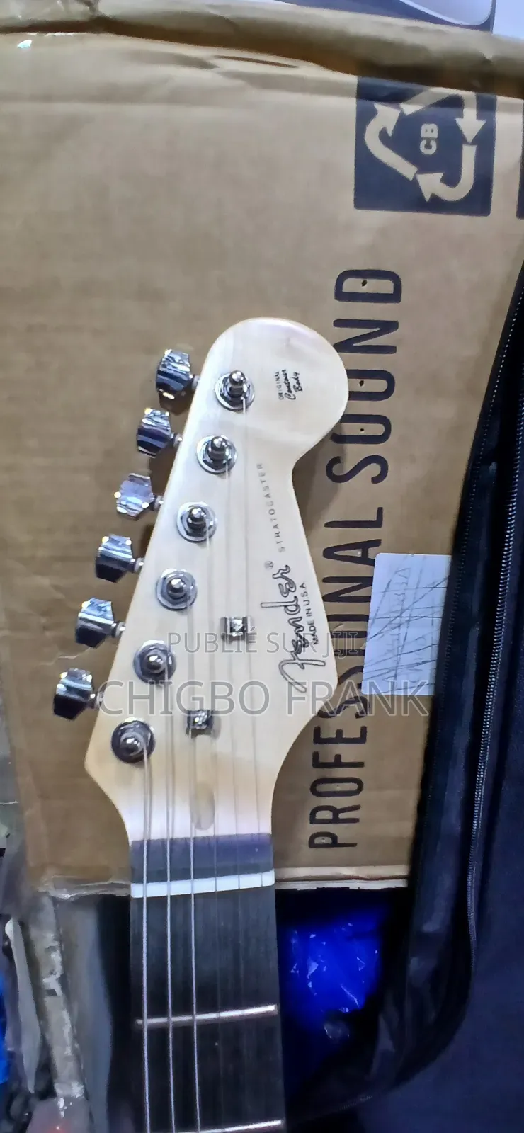 Guitar Solo Electronic Avec Sac