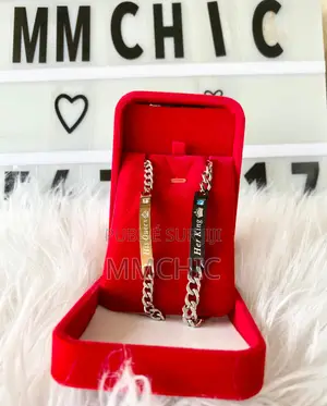 Bracelets Couple Avec Coffret