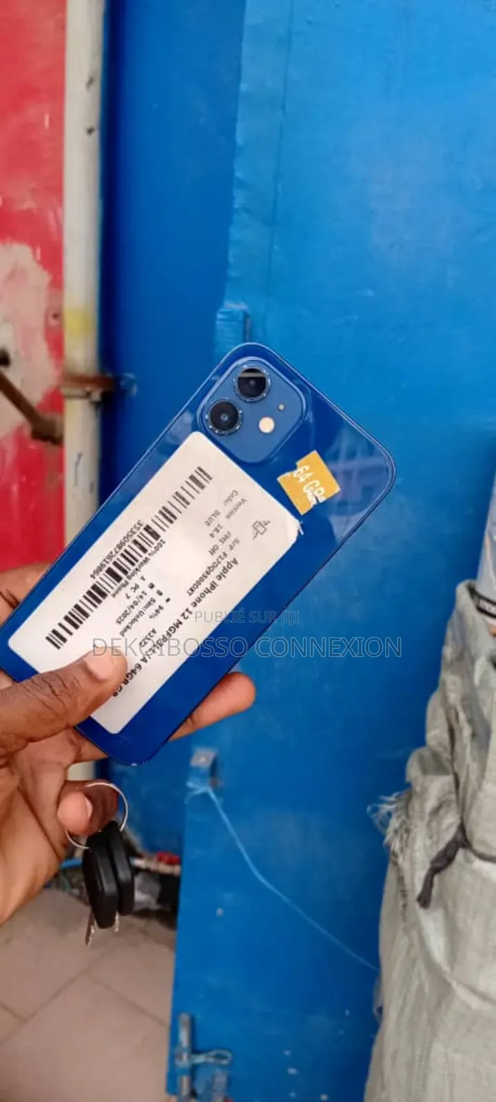 Apple iPhone 12 64 GB Bleu