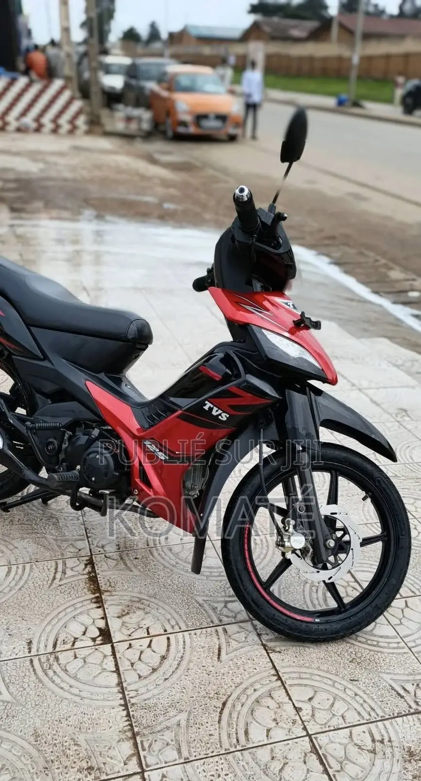 Neuf TVS Apache 160 4V 2021 Rouge