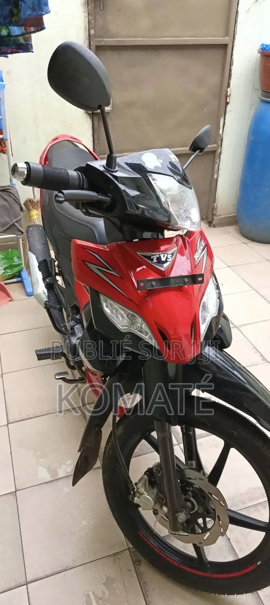 Neuf TVS Apache 160 4V 2021 Rouge