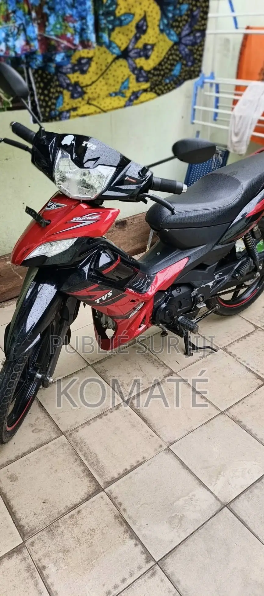 Neuf TVS Apache 160 4V 2021 Rouge