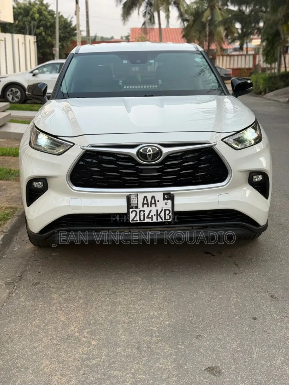 Toyota Highlander Limited 2021 Blanc