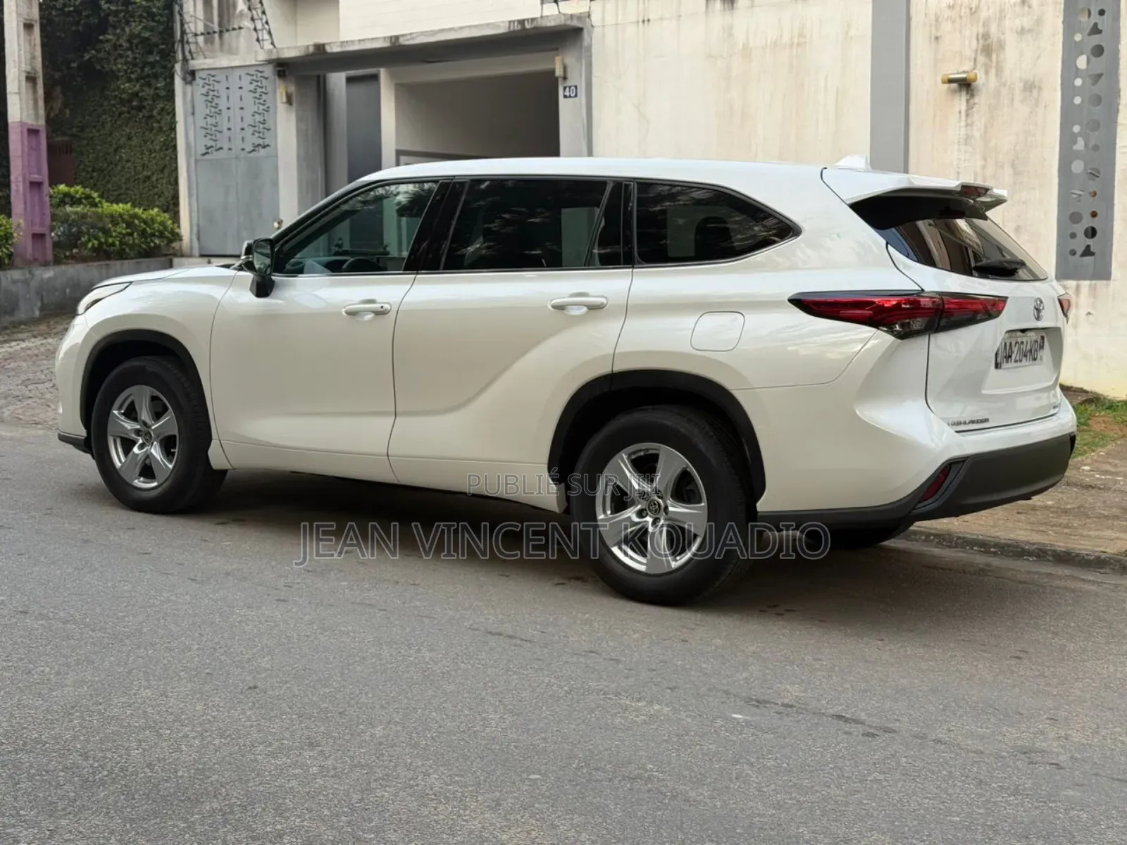 Toyota Highlander Limited 2021 Blanc