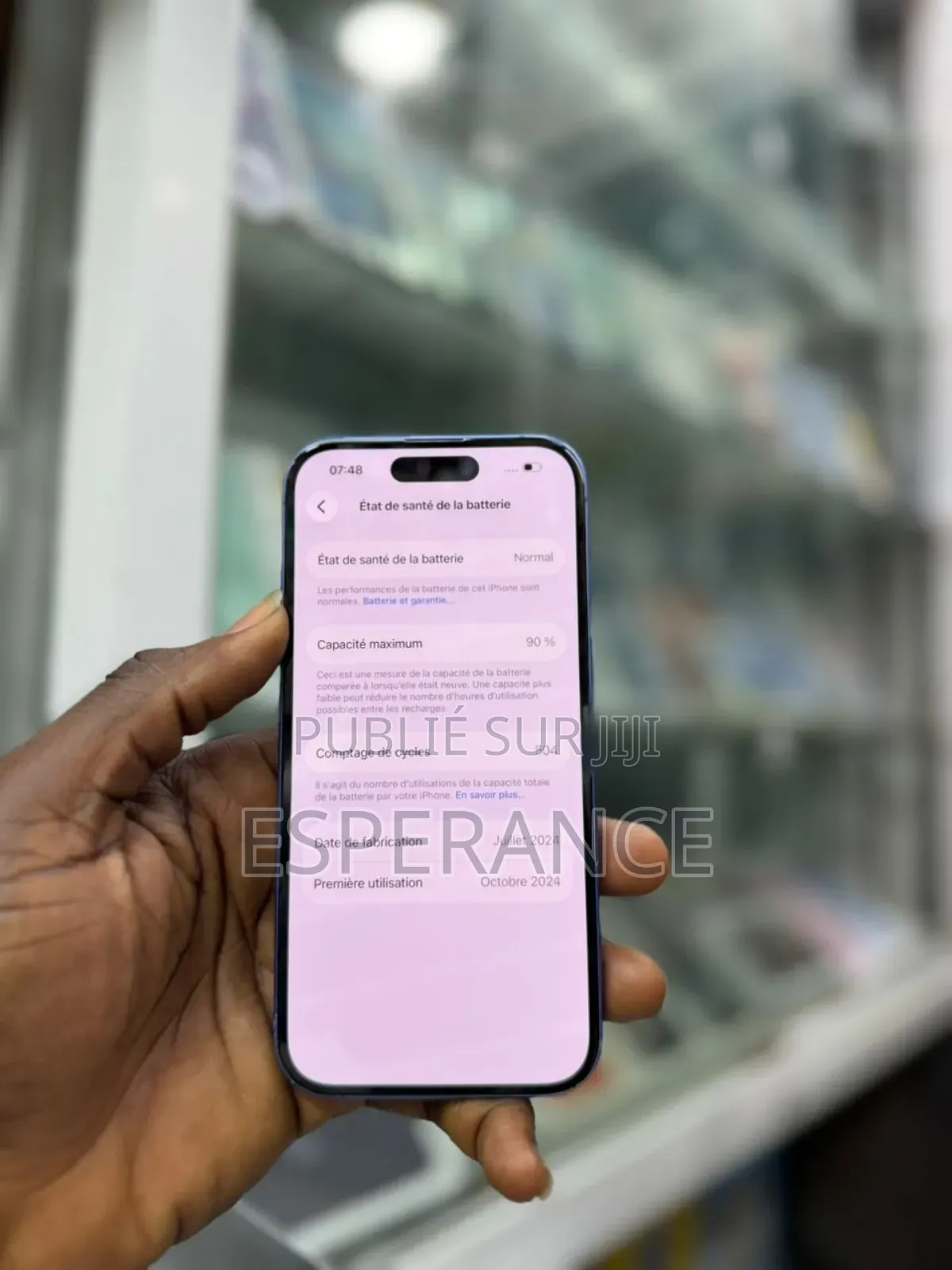 Apple iPhone 16 128 GB Bleu