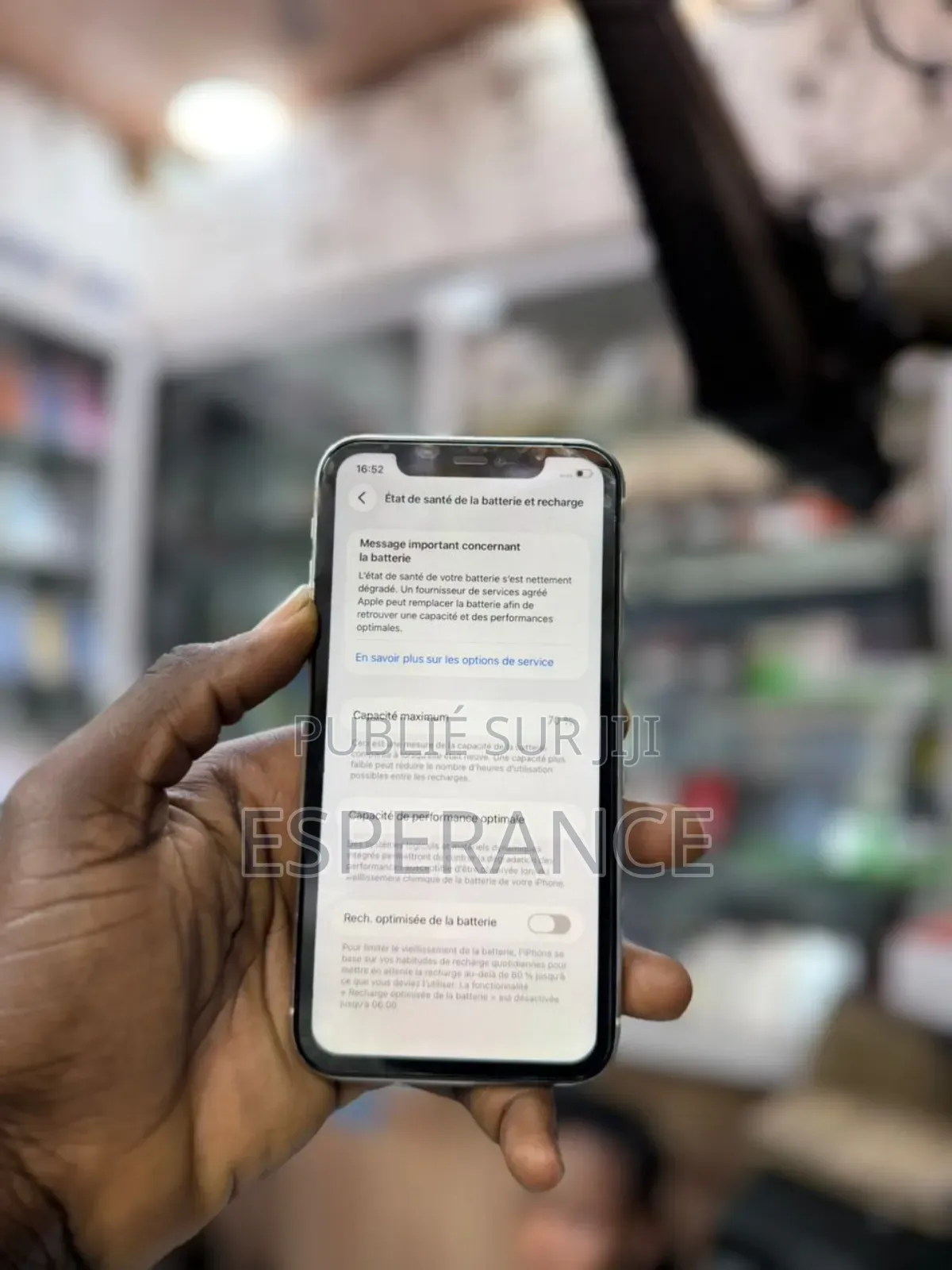 Apple iPhone 11 64 GB Blanc