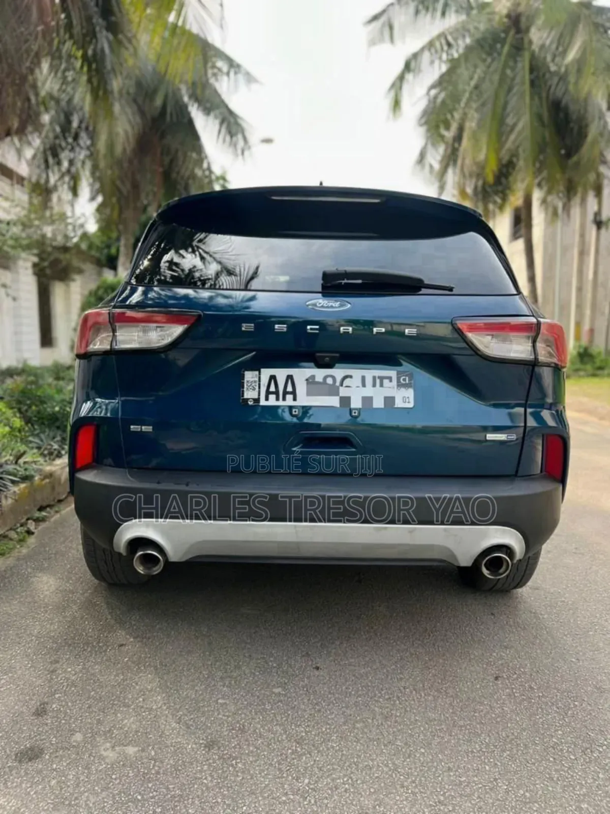Ford Escape S AWD 2020 Bleu