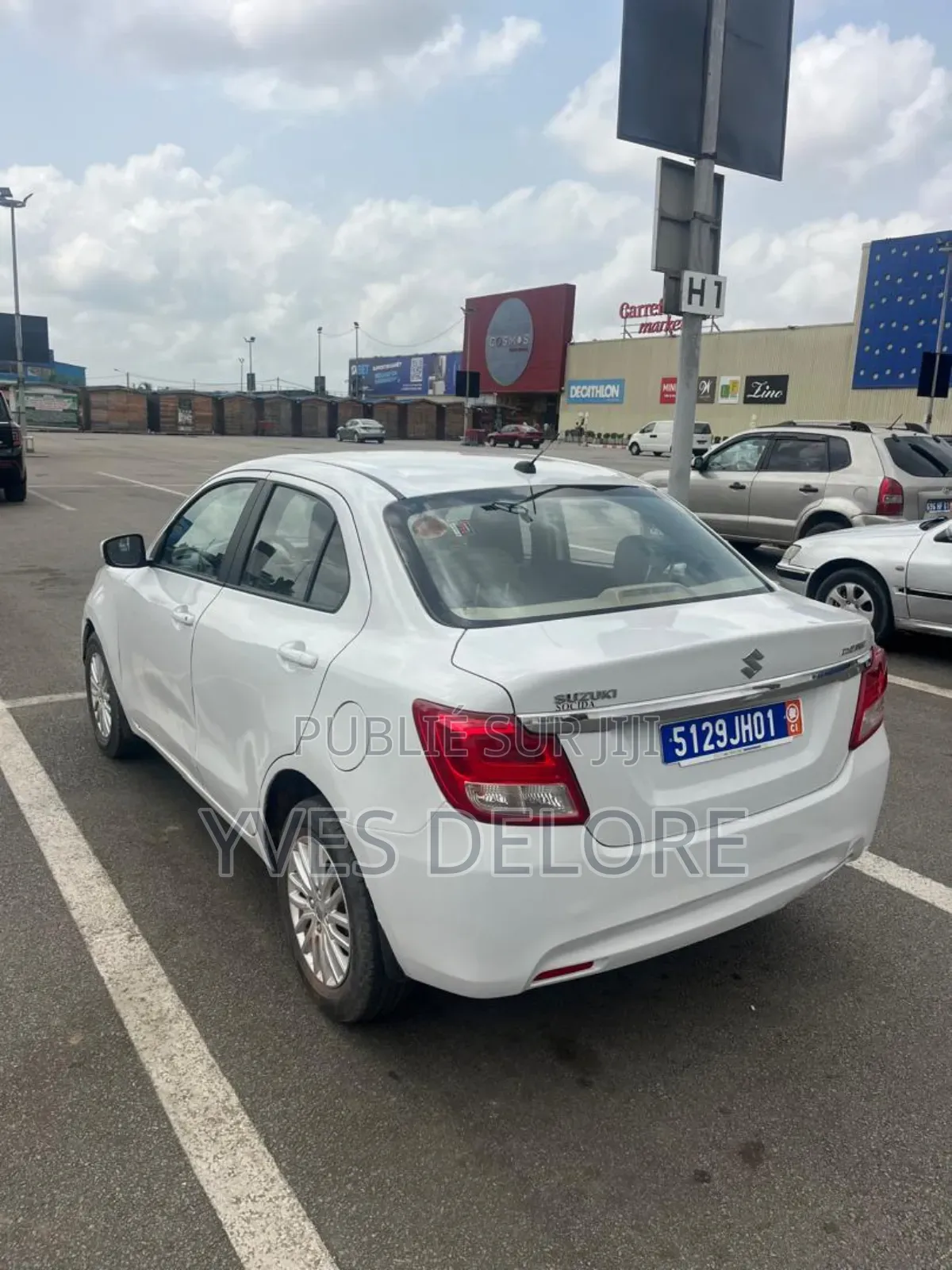 Suzuki Dzire 2018 Blanc