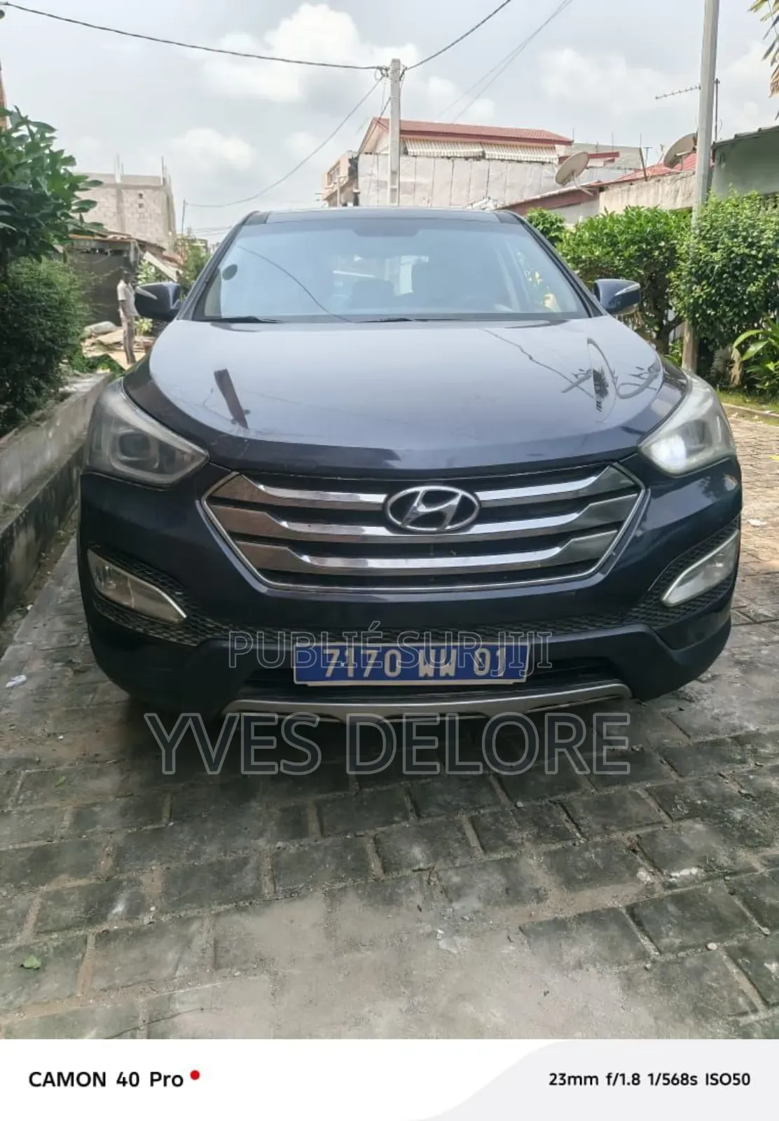 Hyundai Santa Fe Sport 2.0T 2013 Gris