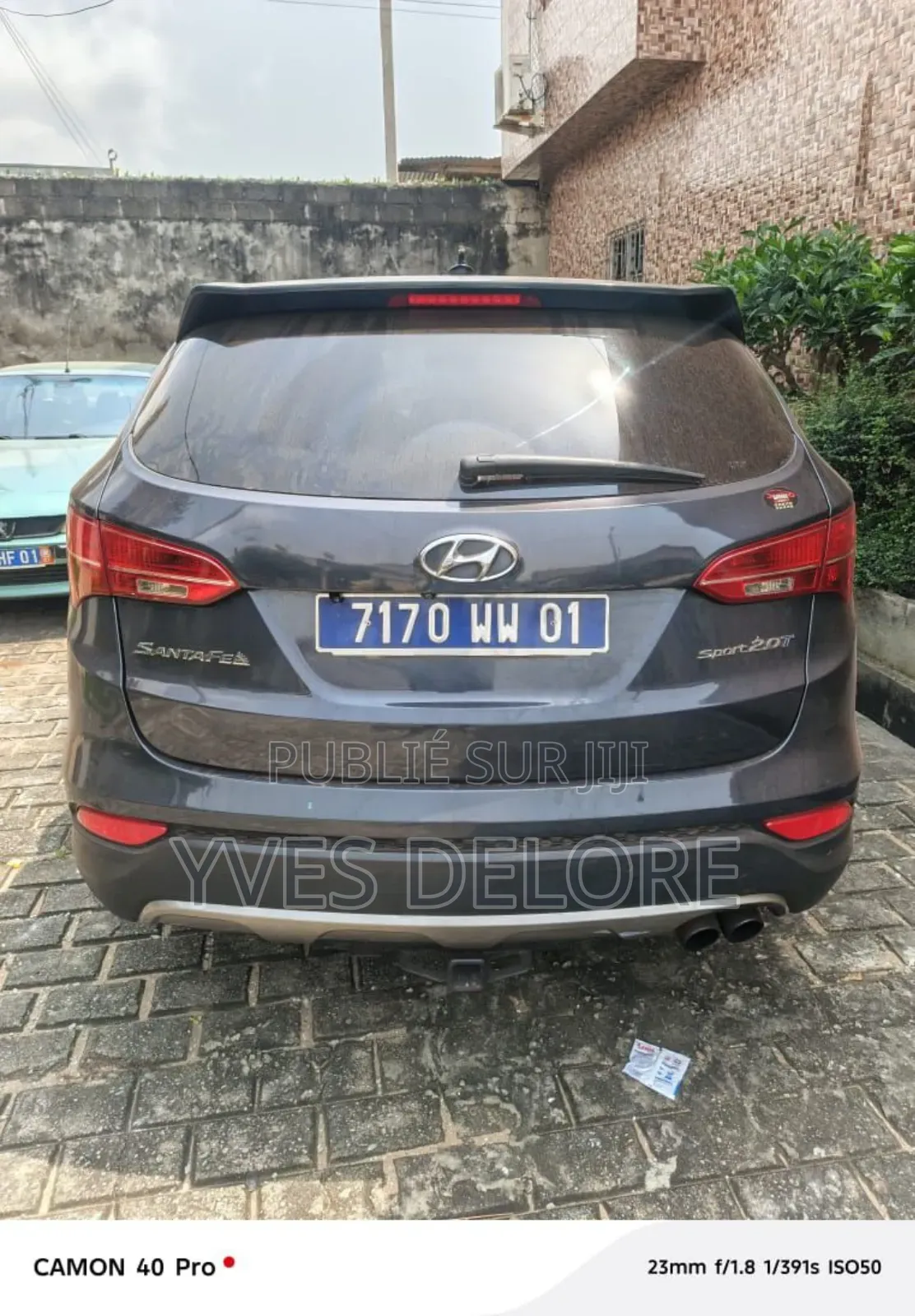 Hyundai Santa Fe Sport 2.0T 2013 Gris