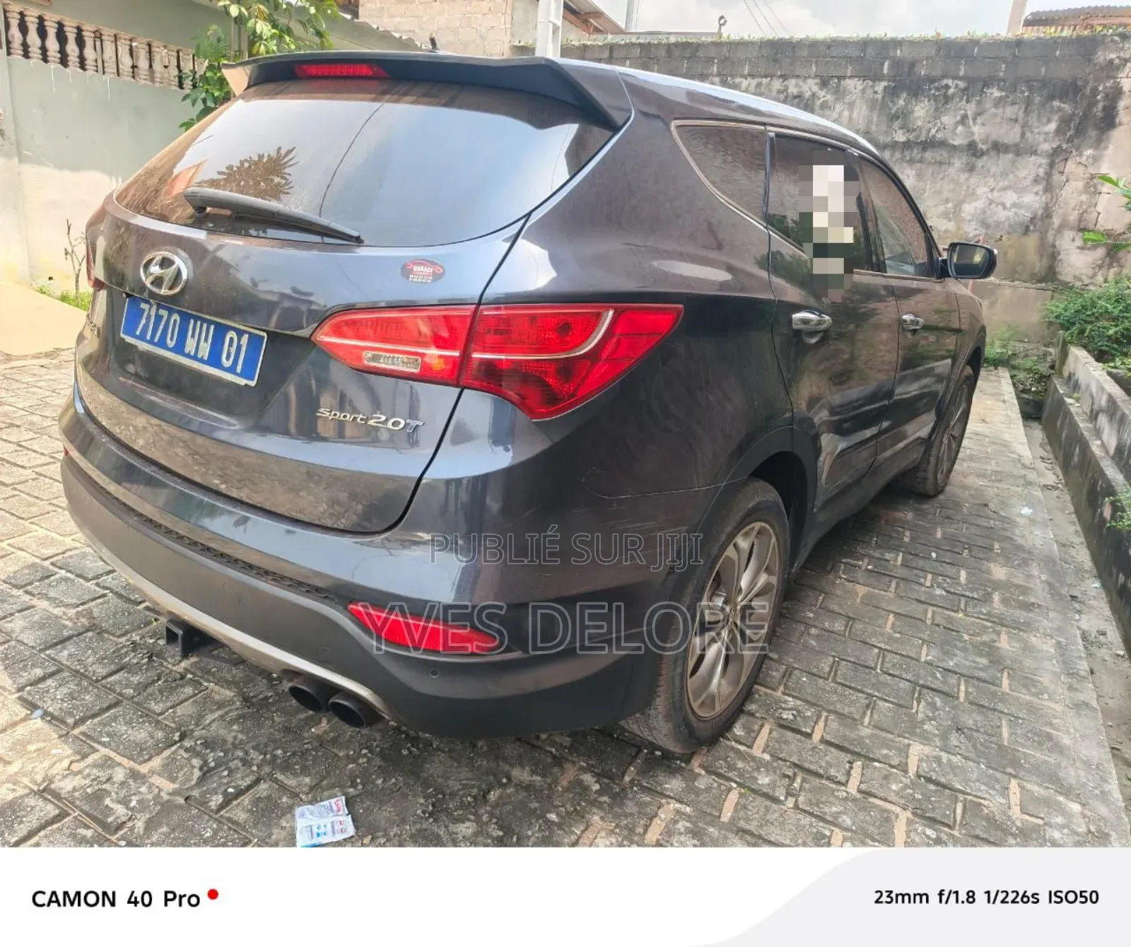 Hyundai Santa Fe Sport 2.0T 2013 Gris