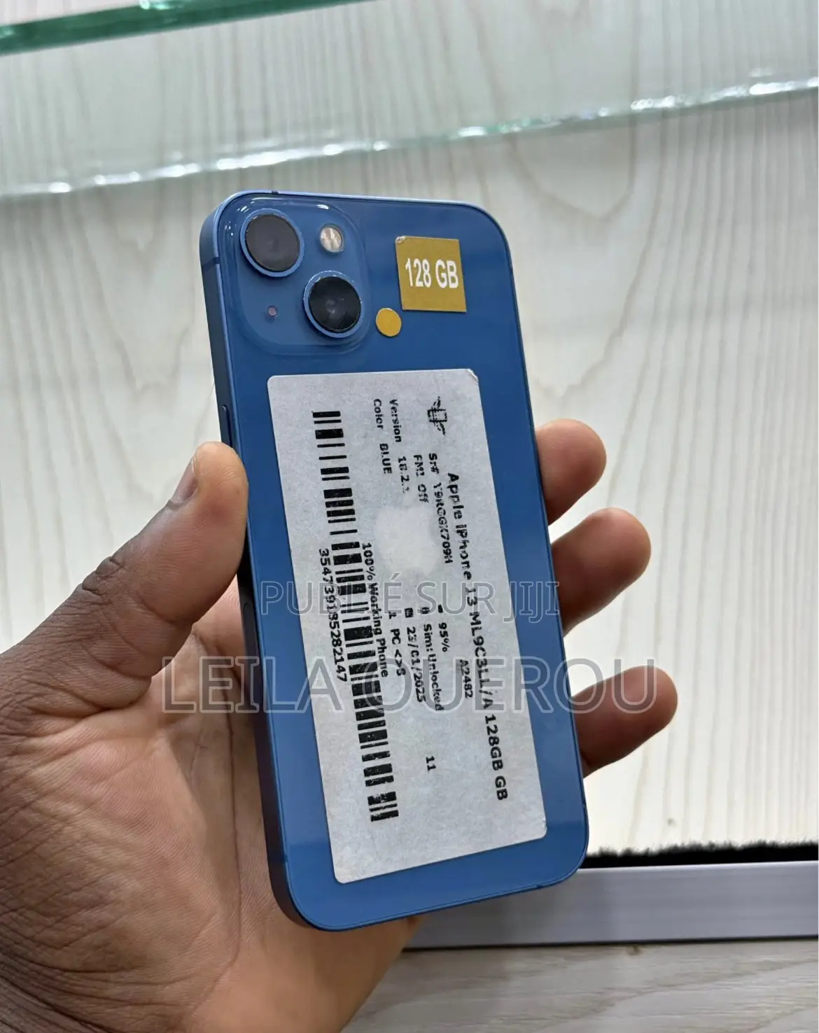 New Apple iPhone 13 128 GB Bleu