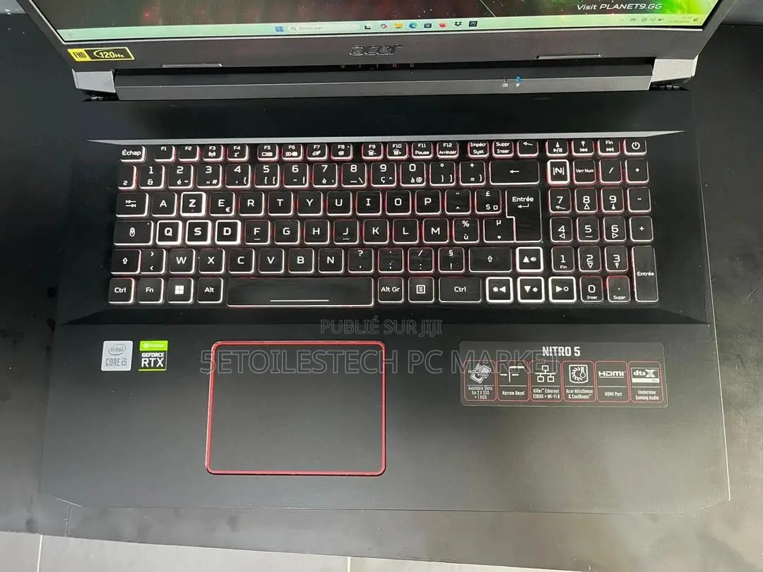 New Ordinateur Portable Acer Nitro 5 16GB Intel Core I5 SSD 512GB